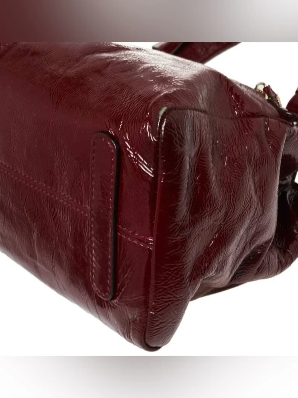 ROBERTO CAVALLI Burgundy Leather NWT Handbag